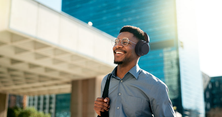 Heads Up. Ears On. - Headphones for focus, travel and everything in between.